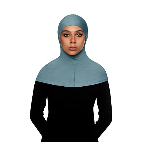 TheHijabStore.com Women's Ninja Instant Full Coverage Hijab Under Cap Sport Bonnet Swim Hijab Under Scarf Ready To Wear Pull On